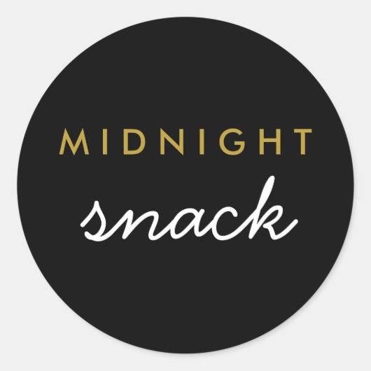 Midnight Snack Sticker (Voorkant)