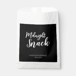Midnight Snack Wedding Favor Bag Bedankzakje