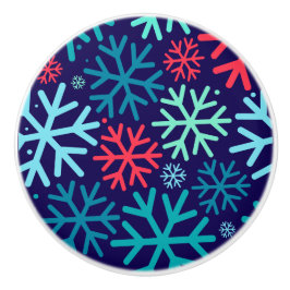 Midnight Snowfall keramische knop