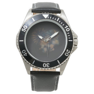 Midnight Spark: 2026 Fireworks Men’s Watch Horloge