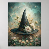 Midnight Spell - Boho Witch Pet Wall Art Poster (Voorkant)