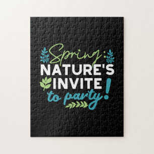 Midnight Spring Revelry 'Natuur nodigt uit om te f Legpuzzel
