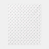 Midnight Sprinkle: Fleece Deken (Voorkant)