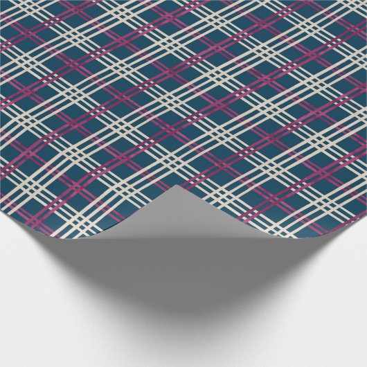 Midnight Square, Sugar Plum Cadeaupapier (Hoek)