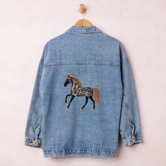 Midnight Stallion Denim Jacket (Hangar)
