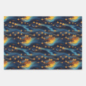 Midnight Stars Inpakpapier Vel (Voorkant)