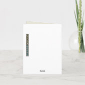 Midnight Stars-kaart Kaart (Achterkant)