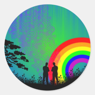 Midnight Summer Dream Ronde Sticker