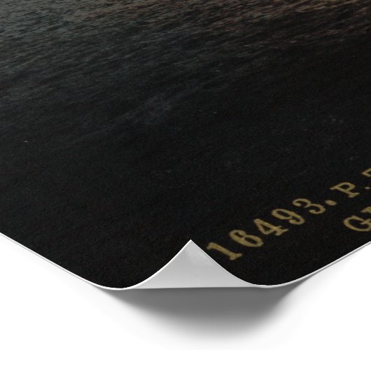 Midnight Sun, Bell Sound, Noorwegen Poster (Hoek)