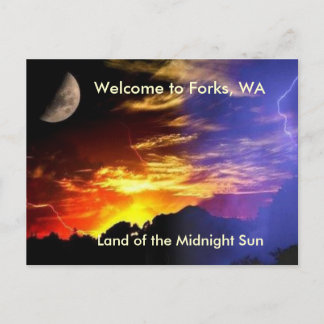 Midnight Sun Briefkaart