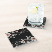 Midnight Tropics Glazen Onderzetter (Schuin)