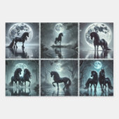 Midnight Unicorns inpakpapier (Voorkant 2)