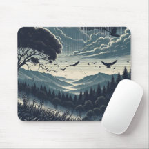 Midnight Valley Mousepad