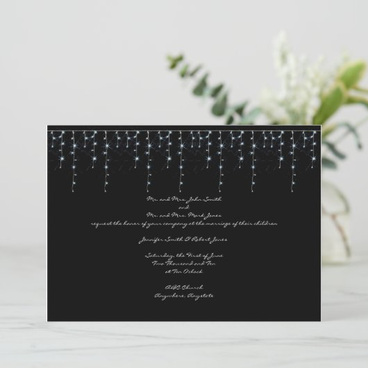 Midnight Vineyard : Invitation de mariage aux Whit (Debout devant)