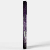  Midnight Violet Floral Charm Case-Mate iPhone Case (Achterkant / Rechts)