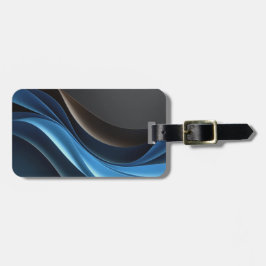 Midnight Waves Travel Bagagelabel