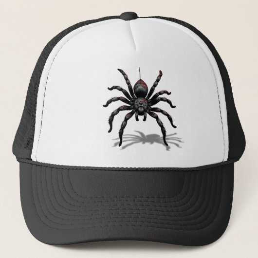 Midnight Weaver (Spider and the Web) Themed Hat Trucker Pet (Voorkant)