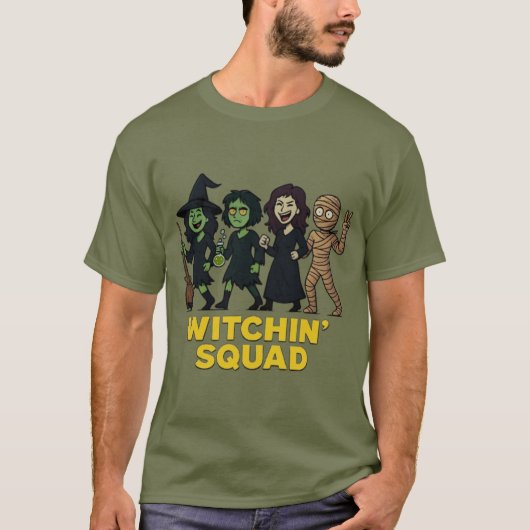 Midnight Witch Squad T-shirt (Voorkant)