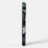 Midnight Wolf - Deep Silver Paarse bonttelefoonhoe Case-Mate iPhone Case (Achterkant / Rechts)