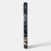 Midnight Wolf - Deep Silver Paarse bonttelefoonhoe Case-Mate iPhone Case (Achterkant / Links)