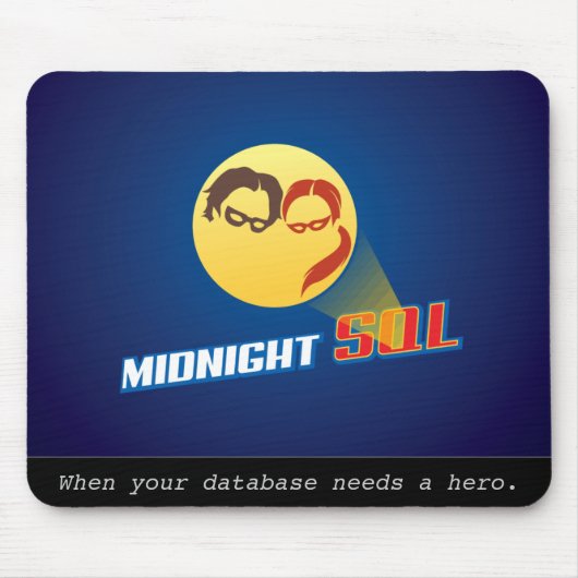 MidnightSQL Consulting - Muismat (Voorkant)