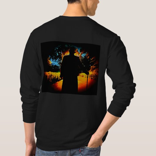 Midnite in het Pianotorium Mannen T-shirt (Achterkant)