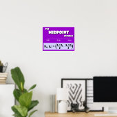Midpoint-formule Poster (Thuiskantoor)