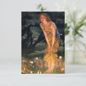 “Midsummer Eve” by Edward Robert Hughes Bedankkaart (Staand voorkant)