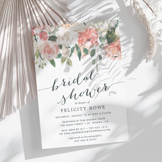 Midsummer Floral | Bridal Shower Invitation