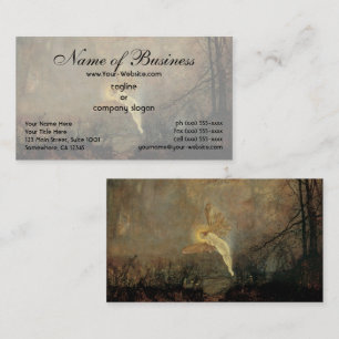 Midsummer Night van Atkinson Grimshaw Visitekaartje