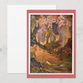 Midsummer Night's Dream Invitation Kaart (Voorkant / Achterkant)