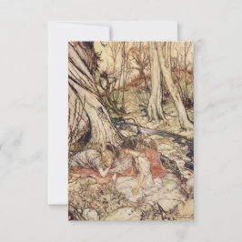 Midsummer Night's Dream Perkament Save the Date