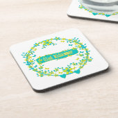 Midsummer symbool Zweden Drankjes Onderzetter (Linkerzijde)