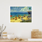 Midtown Beach poster (Keuken)