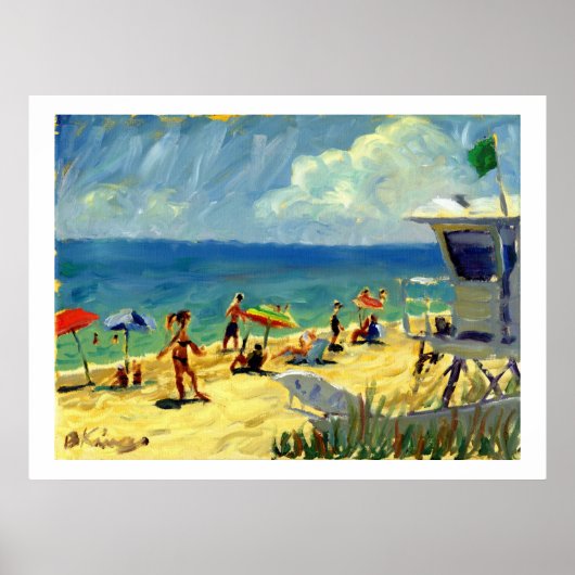 Midtown Beach poster (Voorkant)