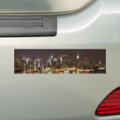 Midtown Manhattan, gezien vanuit Weehawken New Jer Bumpersticker (Op auto)
