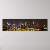Midtown Manhattan, gezien vanuit Weehawken New Jer Poster (Voorkant)