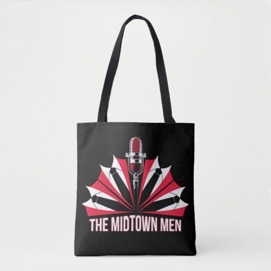 Midtown Men - Nouveau logo - Sac fourre-tout noir (Devant)
