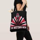 Midtown Men - Nouveau logo - Sac fourre-tout noir (De près)