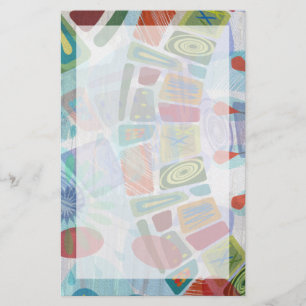 Midway Panels III Briefpapier