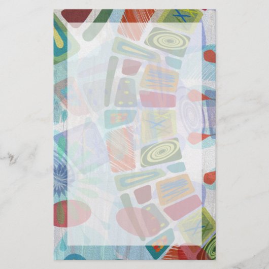 Midway Panels III Briefpapier (Voorkant)