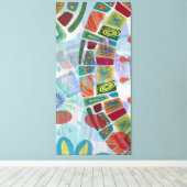 Midway Panels III Canvas Afdruk (Insitu (Houten vloer))