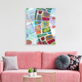 Midway Panels III Canvas Afdruk (Insitu (Woonkamer))