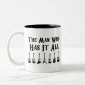 Midweek vervaagt het Man dat het alle 2-toon Mok h (Links)