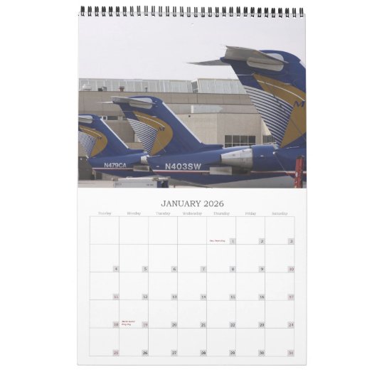 Midwest Airlines-kalender Kalender (Jan 2026)