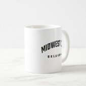 Midwest City Oklahoma OK Koffiemok (Voorkant rechts)