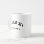 Midwest City Oklahoma OK Koffiemok (Voorkant links)