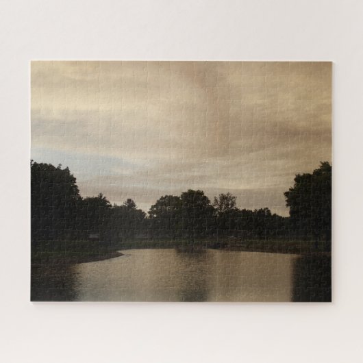 Midwest sunset legpuzzel (Horizontaal)
