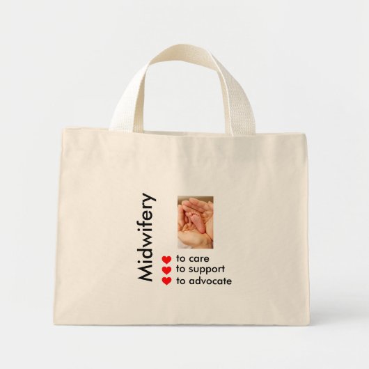 Midwifery Mini Tote Bag (Voorkant)
