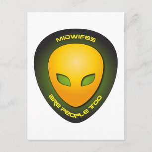 Midwifs zijn te veel mensen briefkaart